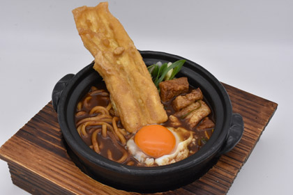 ゆば天味噌煮込みうどん