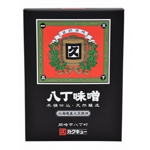 北海道産大豆 八丁味噌 化粧箱（ＨＢ－Ｈ１）
800ｇ