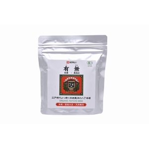 有無（国産 有機大豆 八丁味噌 銀袋）200ｇ
　