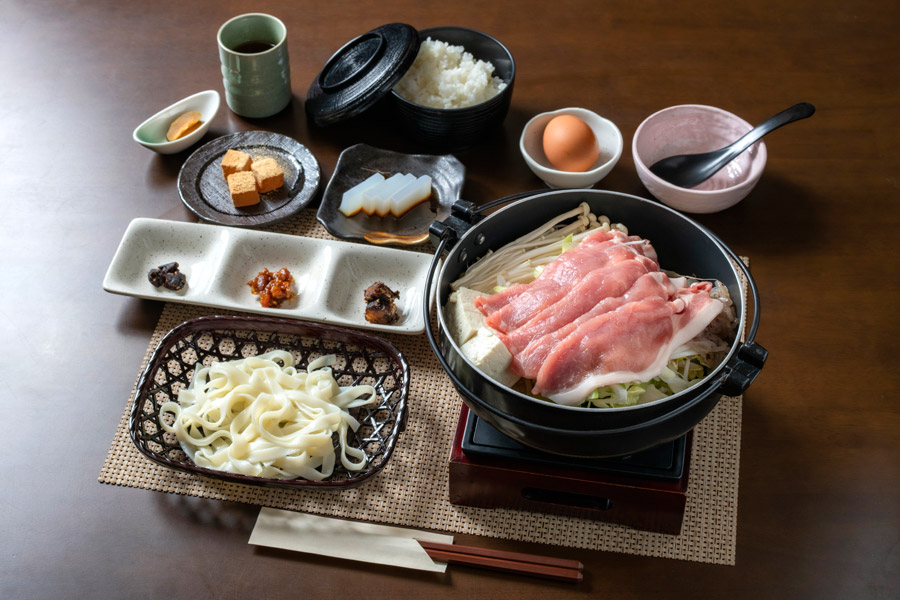 八丁味噌の豚味噌すきやき御膳
